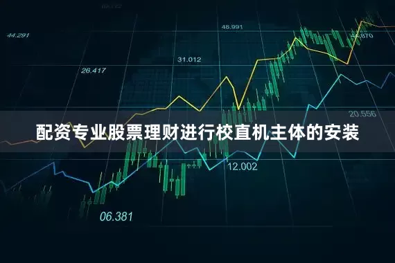 配资专业股票理财进行校直机主体的安装